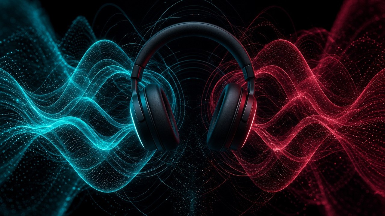 Spatial binaural visualization